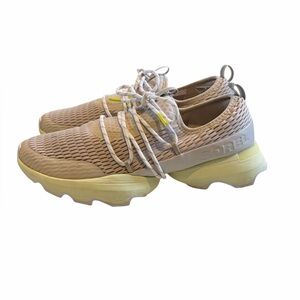 SOREL Kinetic Impact Lace Sneaker In Dark Stone/Moonstone Colorway